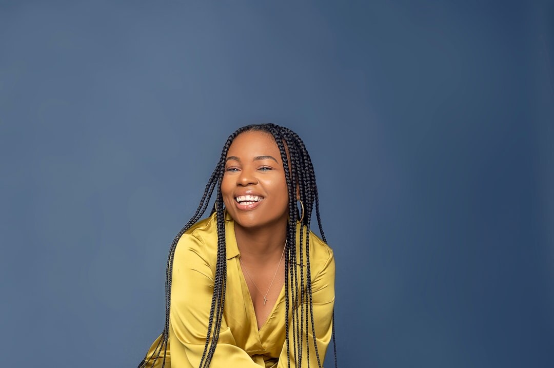 smiling woman portrait